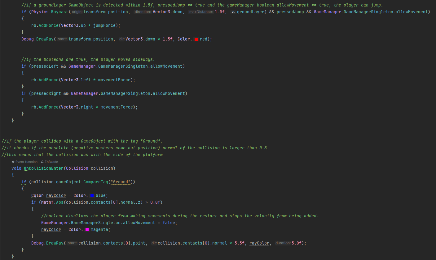 Raycast_Collision